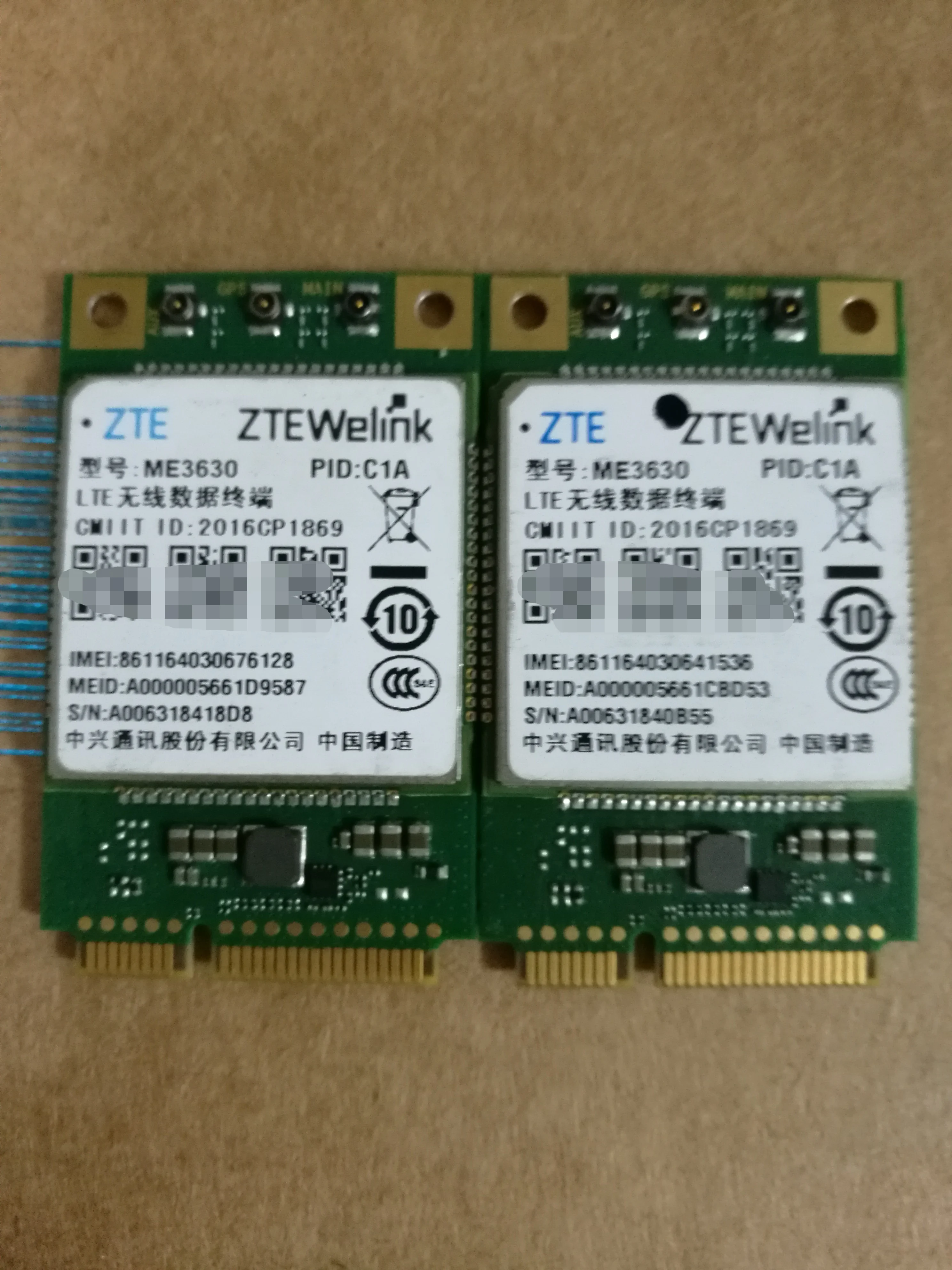 ME3630 PID C1A Mini Pcie ZTE LTE 100% New&Original LTE CAT4 Module TD-SCDMA WCDMA CDMA GSM