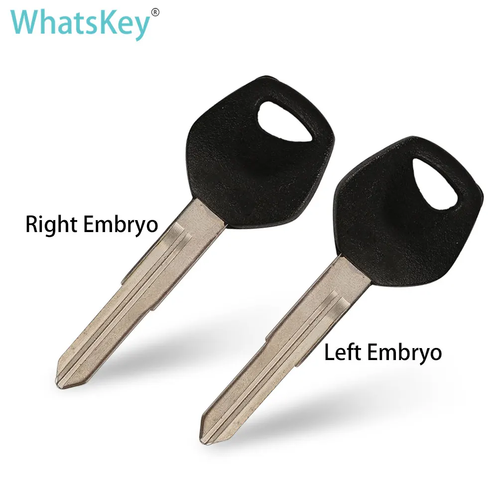 WhatsKey Motorcycle Key Uncut Replacement For Suzuki Anti-theft lock Ignition key AN650 AN250 AN400 Sj50 V125G V125S V50 AG50 60