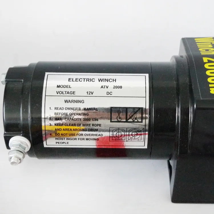 ونش كهربائي 12 فولت على الطرق الوعرة مركبة ونش ونش ZL2000LB-1