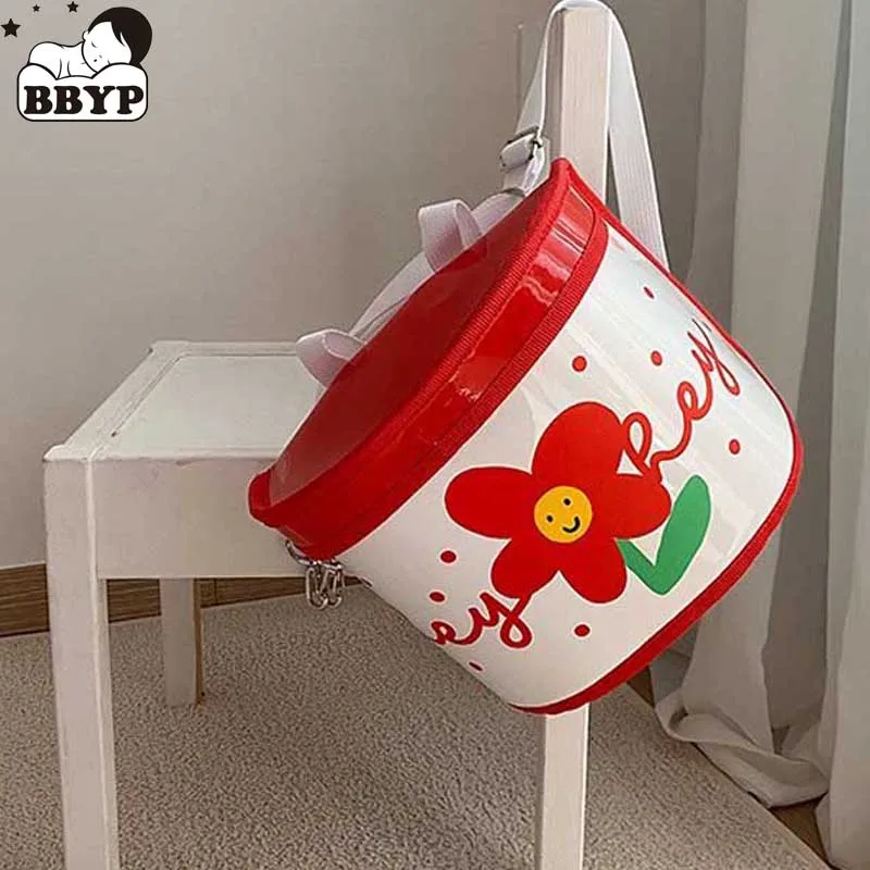

Fashion Flower Bear Childrens Backpack 3D Cartoon Toddler Kindergarten School Bags Boys Girls Backpacks Trolley bag