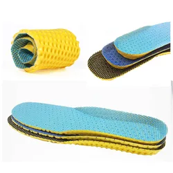 Plantilla desodorante transpirable para zapatillas deportivas, plantilla ortopédica para el cuidado de los pies, espuma viscoelástica, absorción de impactos, 1 par