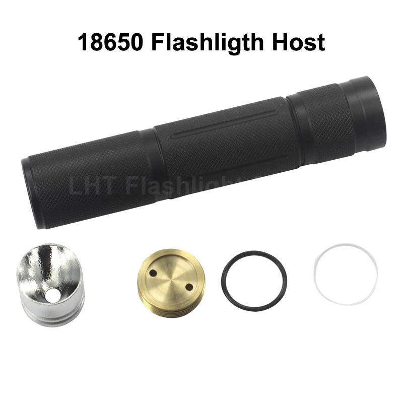 116mm (L) x 24mm (D) LED Flashlight Host (1 pc)