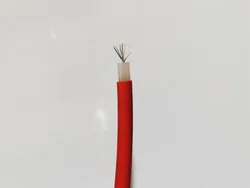 High Voltage Cable Wire 0 - 150kv Red For Air Purifier, Electrostatic Filter, HV Electrode