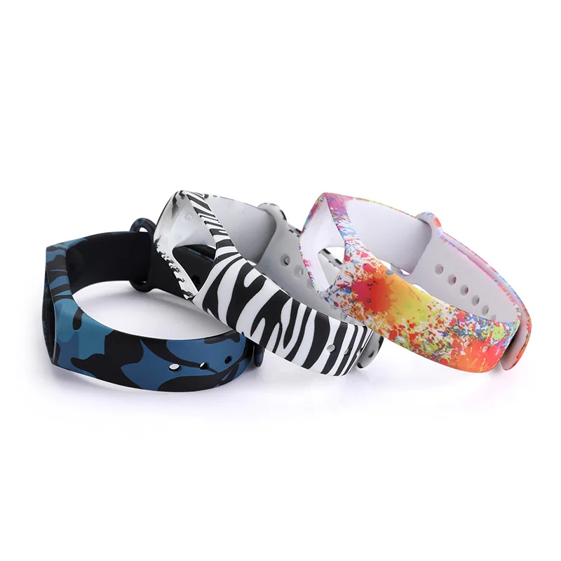 Correa de silicona para Xiaomi Mi Band 5, 4, 3, nfc, repuesto para pulsera inteligente mi band 5, colorida