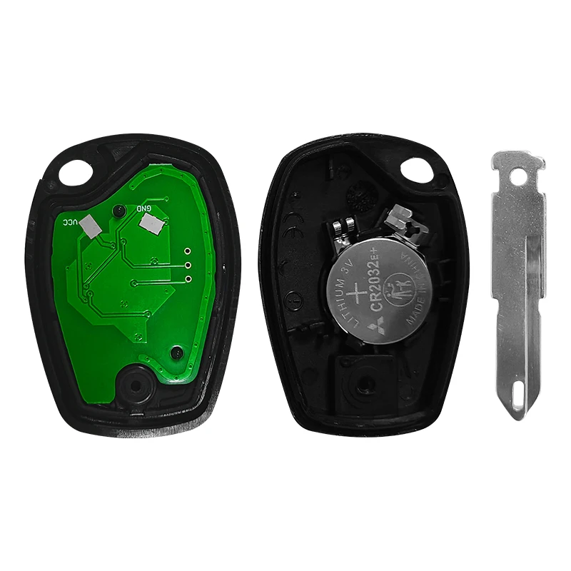 XNRKEY 3 pulsanti chiave remota PCF7946 Chip 433Mhz NE73/VAC102/VA2 lama per Renault Duster Clio 3 Twingo Dacia Logan Sandero Kangoo
