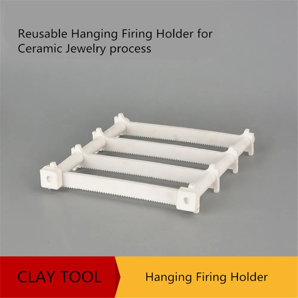 Reusable Hanging Firing Holder for Ceramic Jewelry Process Pottery Clay Tool High Temperature Resistant Tungsten Wire for Choice