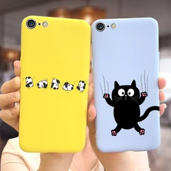 Cute Cartoon Cover For iPhone 7 8 Plus Case Soft Silicone TPU Phone Back Cover Case For Apple iPhone 7 iPhone8 Plus Fundas Coque