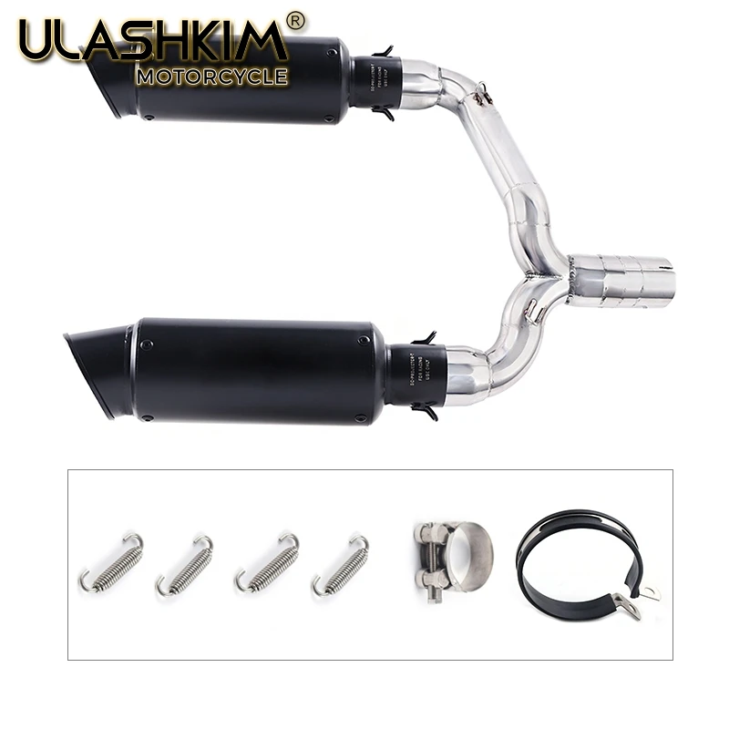 

Exhaust Slip On For Suzuki GSR400 GSR600 BK400 BK600 GSR BK 400 600 Modified Link Pipe Motorcycle Exhaust Muffler Escape