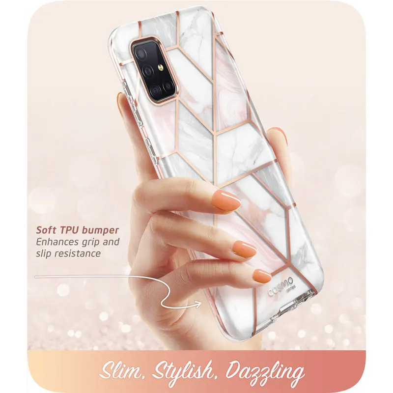 Picture 3: For Samsung Galaxy A71 5G Case [Not Fit A71 4G Version & A71 5G UW Verizon] I-BLASON Cosmo Cover with Built-in Screen Protector