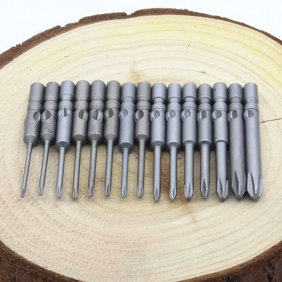 800 4MM şaft elektrikli tornavida Bit seti manyetik Phillips çapraz PH00 PH0 PH1 PH2 tornavida uçları elektrikli el aletleri