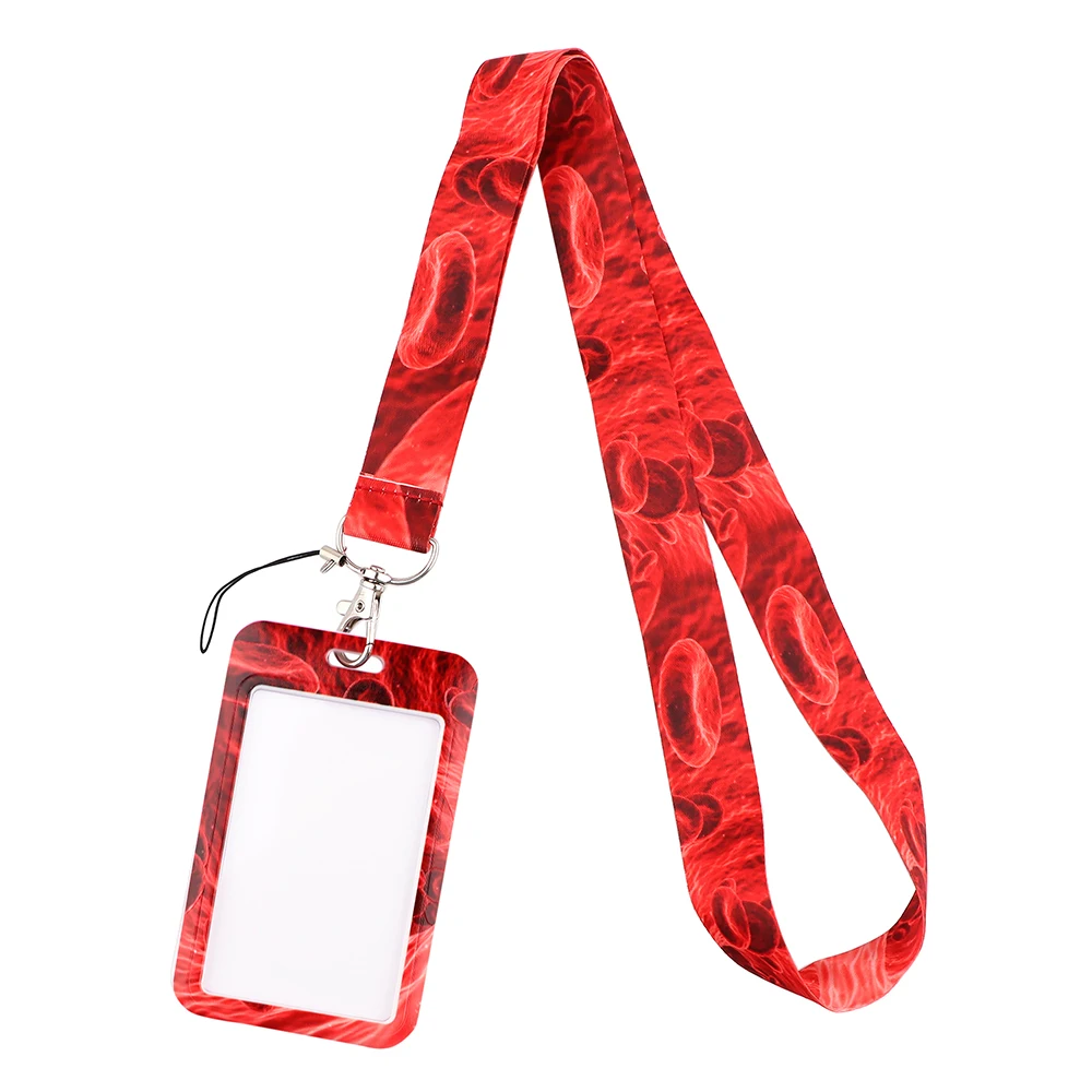 Flyingbee X2294 медицинская серая анатомия, врач, кошка, кровь, эритробус, ID, имя, рабочий держатель для карт, сделай сам, петля