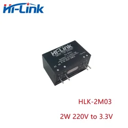무료 배송 AC-DC 220V ~ 3.3V 2W 고효율 지능형 가정용 스위치 전원 공급 장치 모듈 HLK-2M03