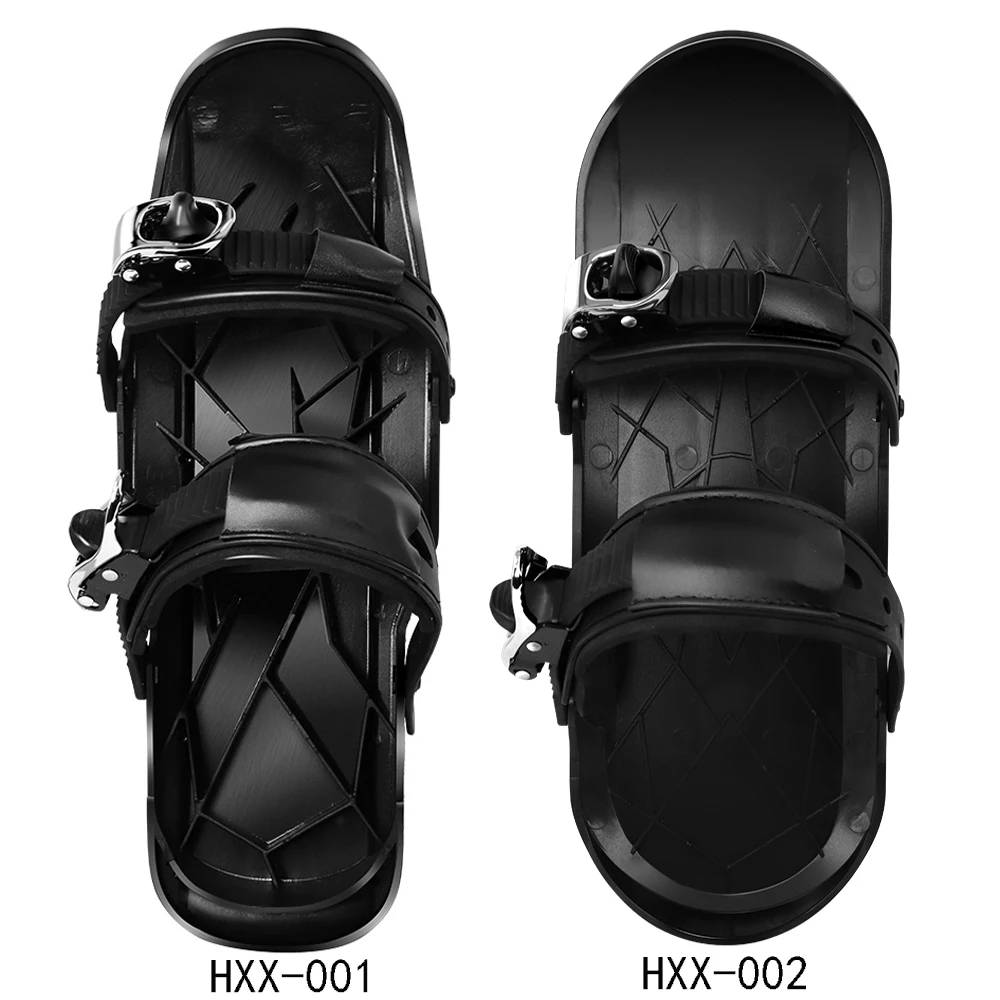 Tragbare Mini Ski Skates für Schnee, kurze Skiboard Snow blades, hohe Qualität, verstellbare Bindungen, Ski schuhe – Detail 2