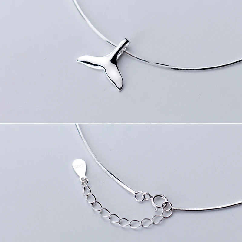 MIQIAO Bracelet On The Leg Female 925 Sterling Silver Women Mermaid Tail Anklet Ornament Temperament Foot Chain Jewelry Summer