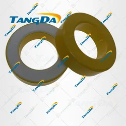 T200 26 TANGDA Iron Power Cores magnetite T200-26 51*31*14.5mm yellow white Ferrite Toroid Core iron power core with coating T