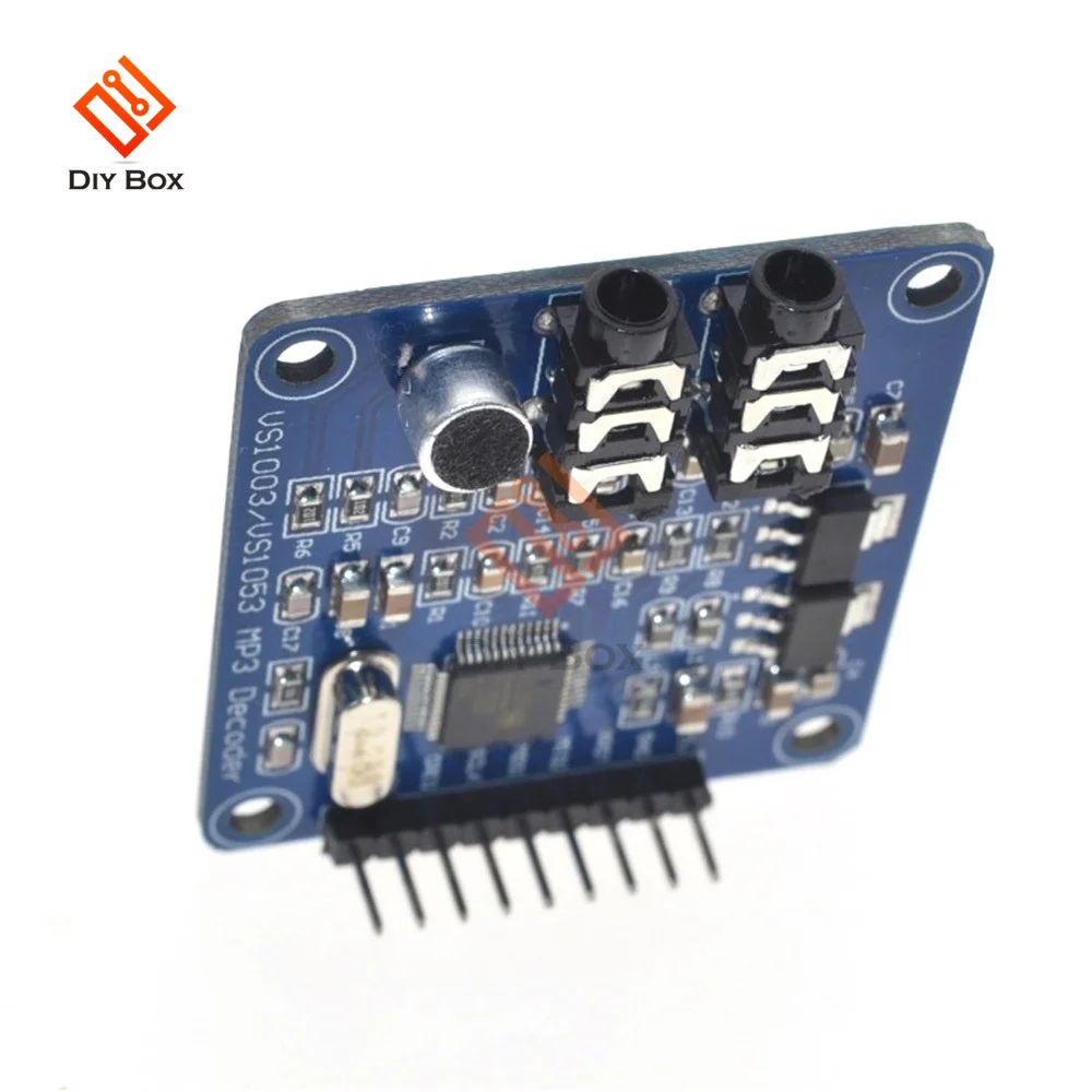 VS1003B VS1053 MP3 Decodering Module Development Board VS1053b VS1053 Ic Onboard Opname Functie Spi-interface