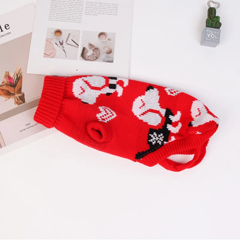 Warm Chihuahua Puppuy Dog Sweater Winter Pet Clothes For Small Dogs Yorkshire Dachshund Cat Pullover Mascotas Clothing Costume_voghion.com
