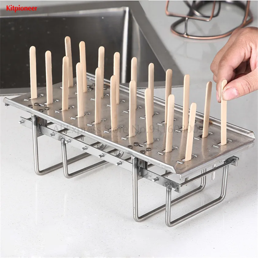 500 pçs picolé de madeira varas de gelo pop acessórios de madeira de vidoeiro gelo-lolly comprimento da vara 114mm