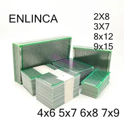 2-5pcs 5x7 4x6 3x7 2x8 6x8 7x9 8x12 9x15 Double Side Copper Prototype PCB Universal Board Experimental Development For