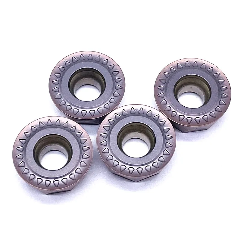 Cacbua Lắp 10 Chiếc RPMT1606 MOE JS VP15TF R8 Dao Phay Nội Bộ Dụng Cụ Xoay CNC Carbide Lắp RPMT 1606 | dụng Cụ Xoay |-