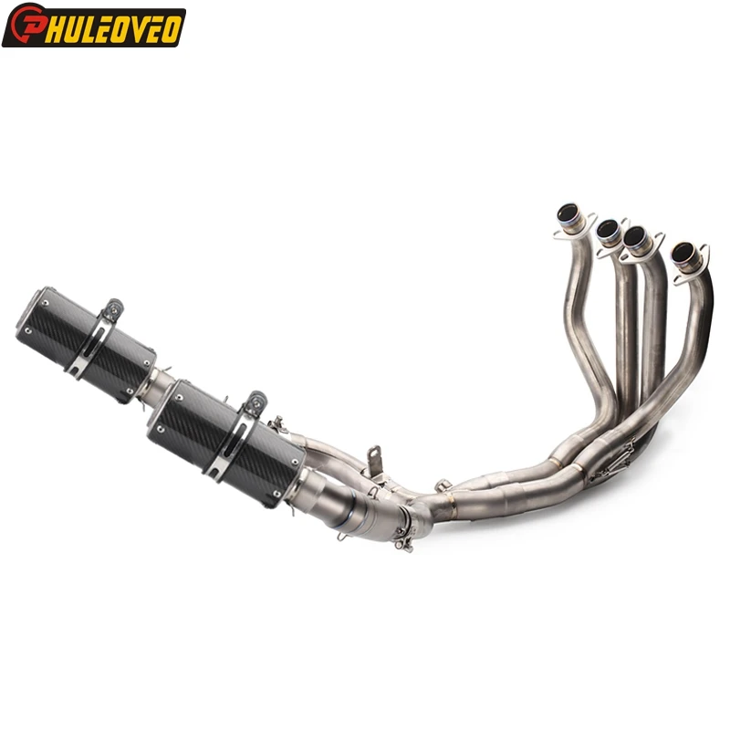 Titanium Alloy for Kawasaki Z1000 Z1000SX NINJA 1000 2010-2020 Motorcycle Exhaust Full System Collector Manifold Header Exhaust