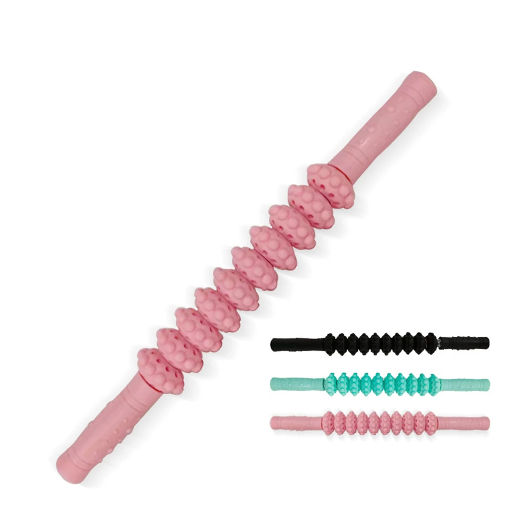 Bendable Fitness Muscle Massage Stick, Roller Rod for Leg Relaxation, Relieve Muscle Soreness, Slimming Body, Thin Thigh Arm