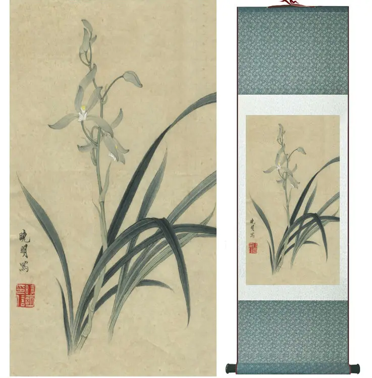 

Top quality Flower painting Chinese wash painting home decoration painting Chinese traditional art panting No.32317