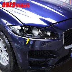Voor Jaguar F-Tempo X761 Xe X760 Xf X260 E-PACE Xj X351 F-Type X152 Auto Accessoires Koplampen hd Tpu Gerookte Zwarte Protector Film