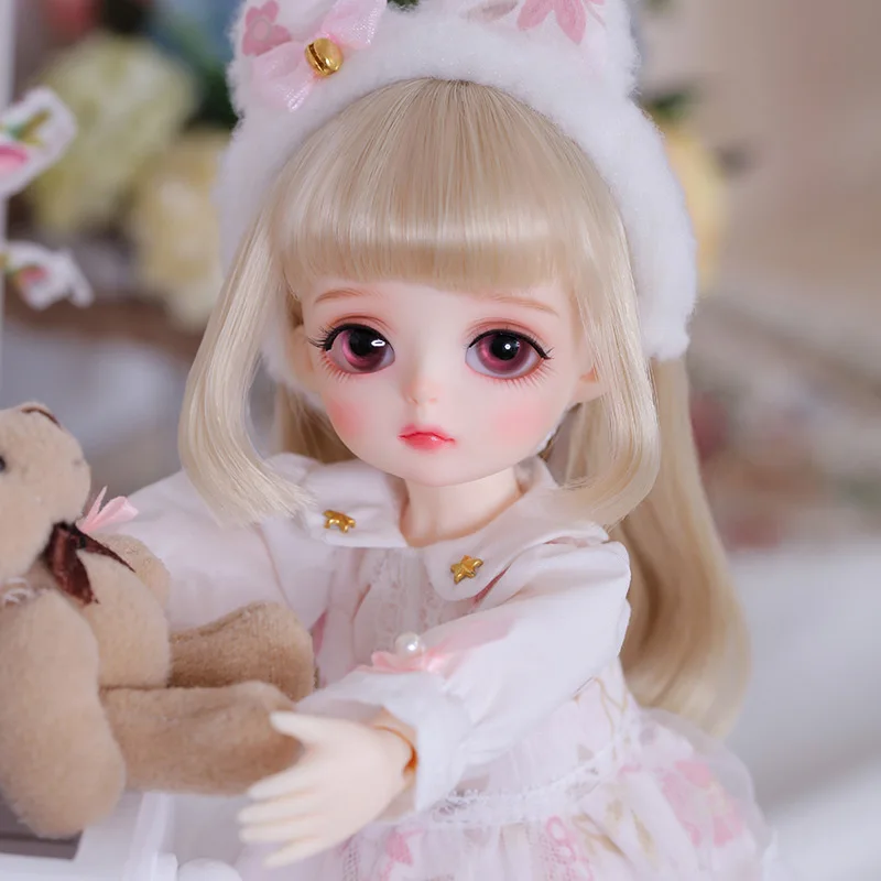 LCC Miyo 1/6 Girls Doll BJD beautiful dress Fullset complete professional makeup Toy Gifts movable joint doll