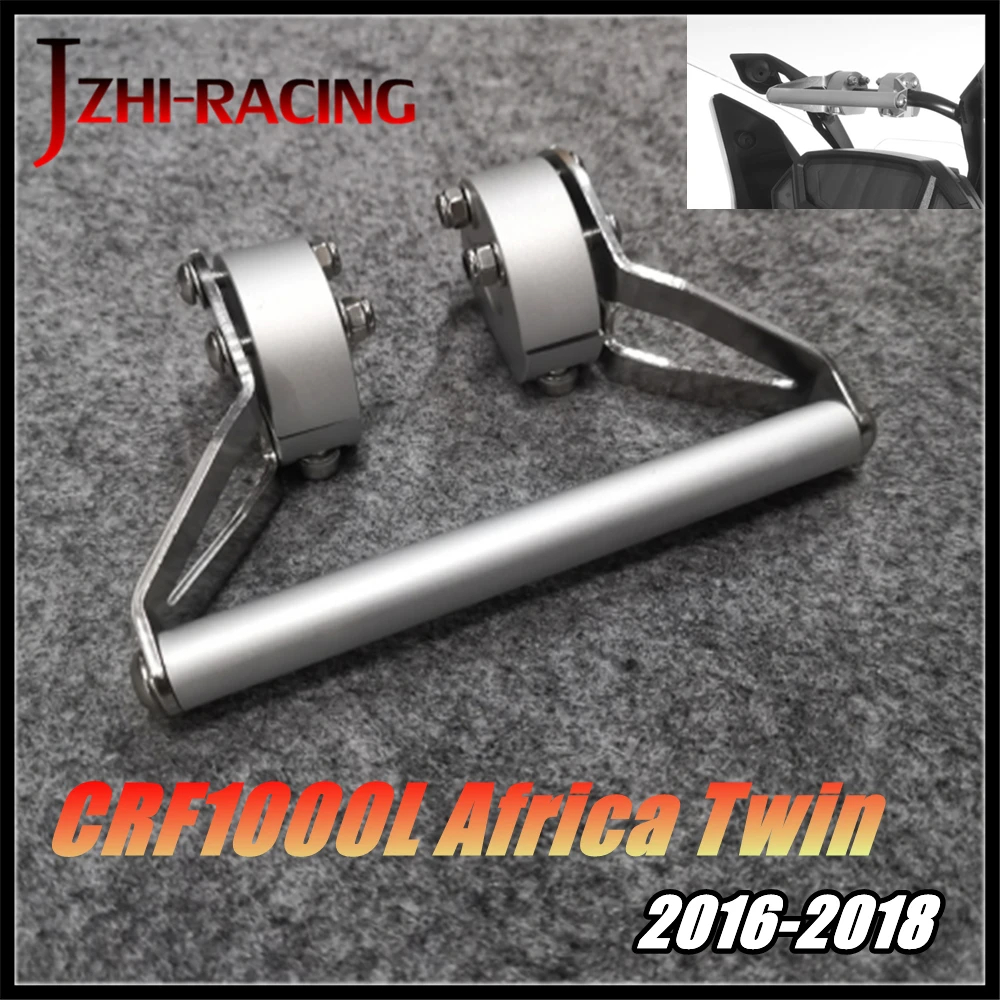 FOR HONDA CRF1000L 2016 2017 2018 Africa Twin Motorcycle Accessories Windshield GPS Navigation Bracket.