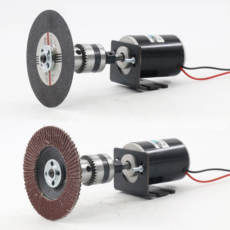 3420 موتور تيار مباشر 12 فولت 24 فولت 30 واط 3500 دورة في الدقيقة 7000 دورة في الدقيقة قابل للتعديل سرعة المحرك مع عكسها لقطع طحن أو ماكينة حلوى غزل بنات #3