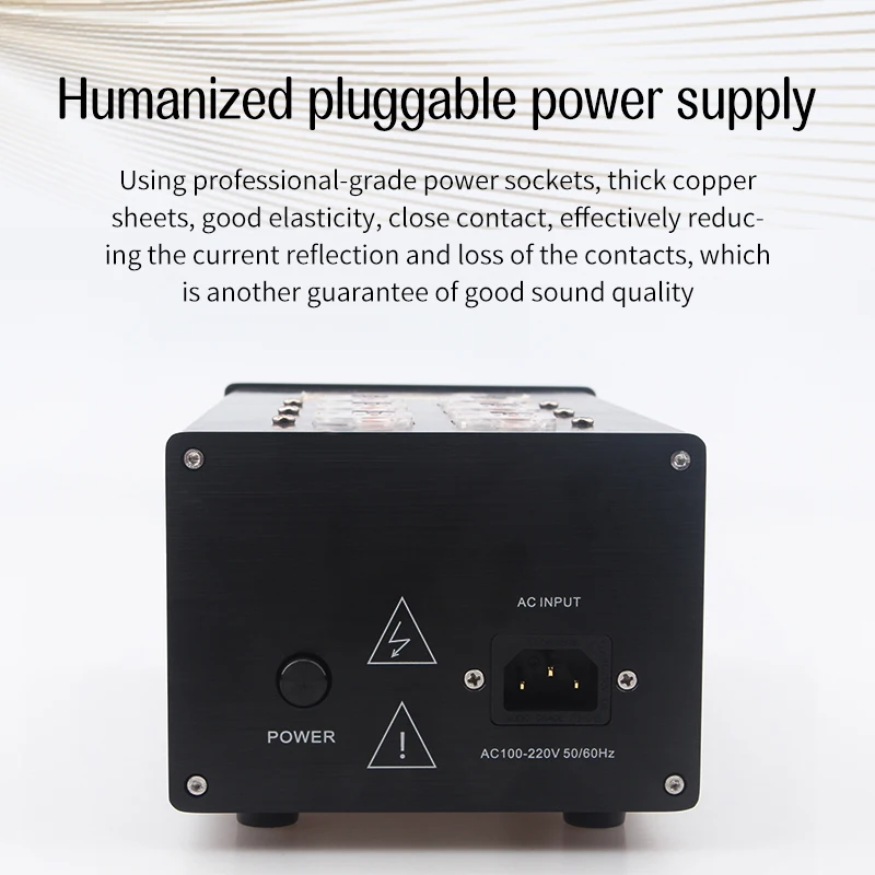 Xangsane US gold-plated/rhodium-plated hifi power filter high-power power purifier HiFi amplifier audio row socket  Power outlet