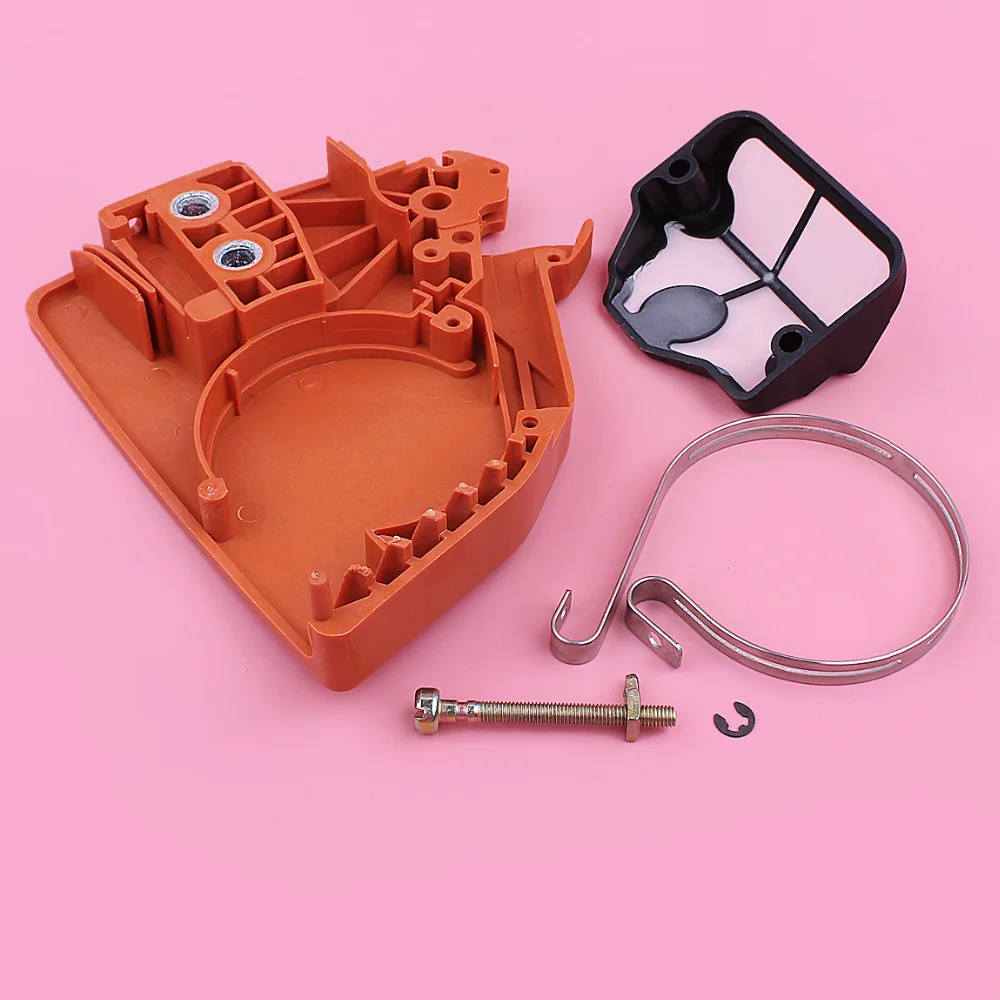 Chain Brake Clutch Cover Band For Husqvarna 136 137 141 142 Air Filter Adjuster Tensioner Chainsaw Spare Replace Part бензопила