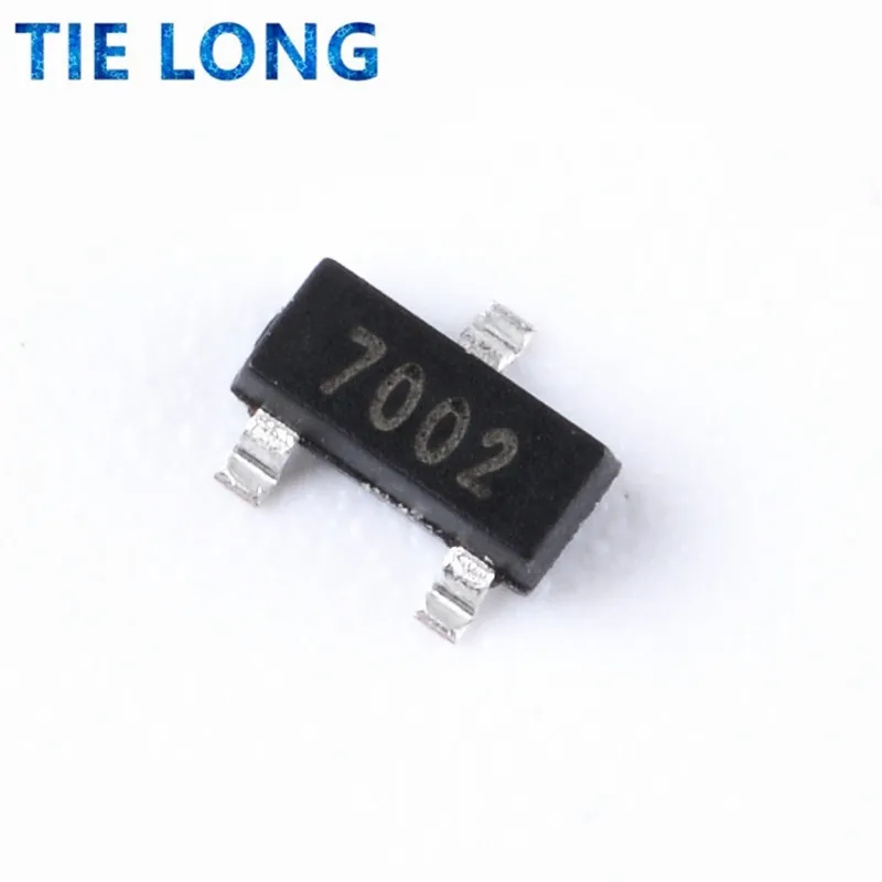 100 pcs/lot 2N7002 702/7002 MMBT7002 SOT-23