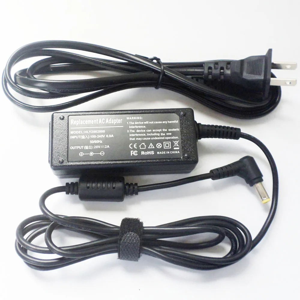 

New AC Adapter Battery Charger Power Supply Cord For Lenovo IdeaPad Touch Z410 Z460 Z465 Z470 Z475 Z480 Z485 20V 2A 40W Notebook