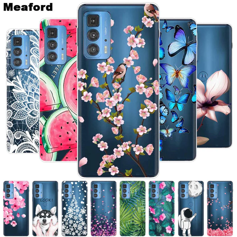 For Motorola Moto Edge 20 Pro Lite 5G Case Silicone Soft Clear Case for Moto Edge20 Fusion Pro Phone Cover Transparent TPU Coque