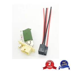 Heater Blower Fan Resistor and Wire harness connector for Vauxhall Astra Calibra Cavalier Vectra Saab 90383817