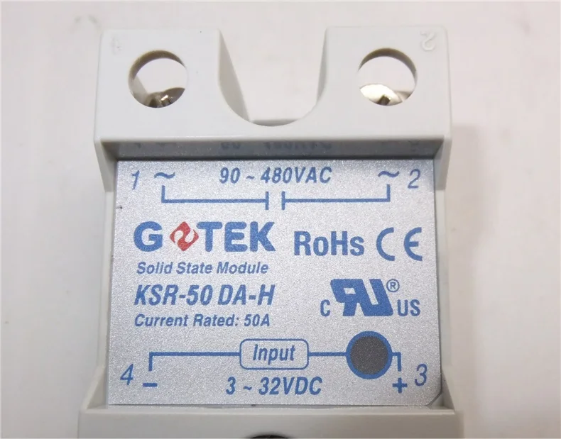 

Original Taiwan's FOTEK solid state relay / thyristor modules KSR-50DA-H