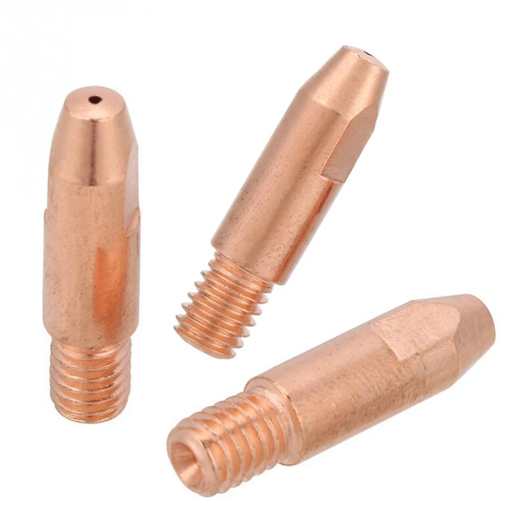 Imagem -06 - Cobre Contato Bicos para Soldagem Tocha m6 para Binzel Gás Bocal 24kd 0.8 0.9 1.0 1.2 mm m6 x 28 mm 24kd Mig Mag