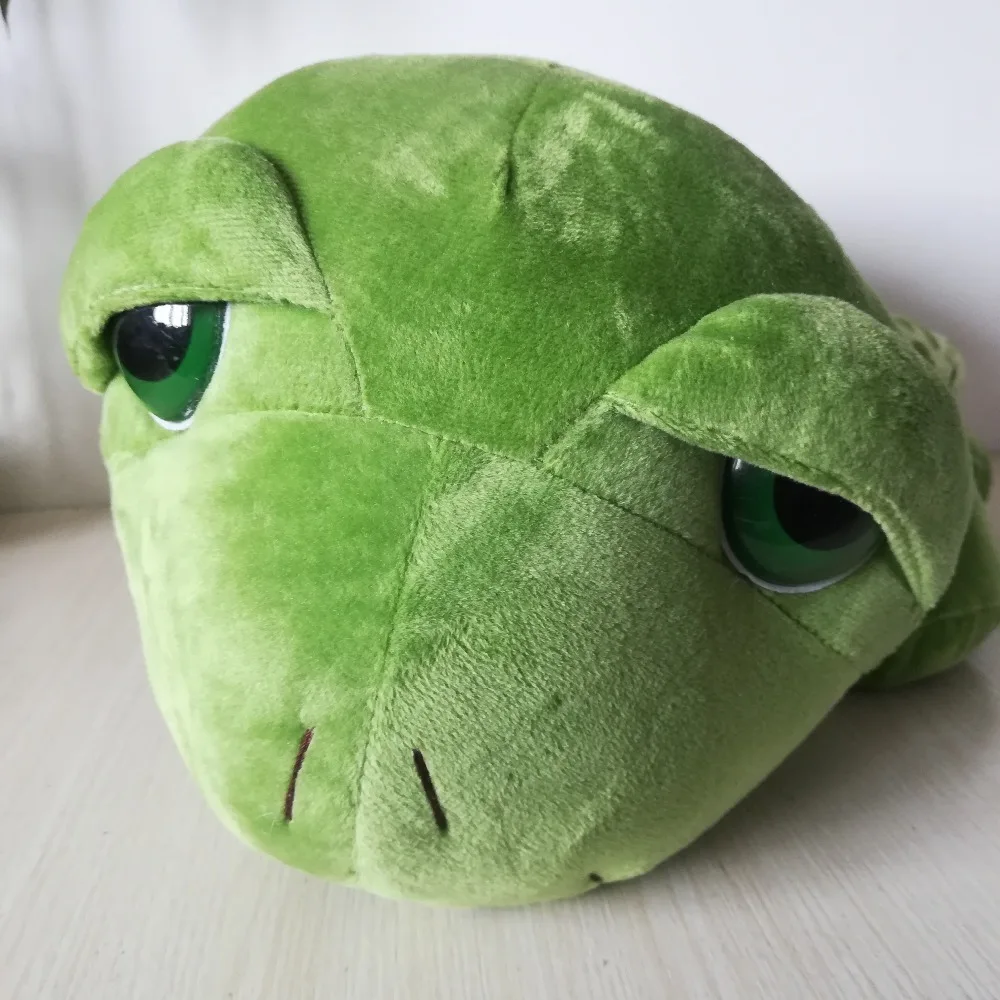 Duży 55cm duże oczy żółw pluszowa zabawka żółw miękka lalka rzuć poduszka prezent urodzinowy w1658