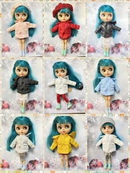 Novo 1 pçs blyth boneca roupas moda para baixo jaqueta para blyth barbies azone ob23 ob24 1/6 boneca acessórios