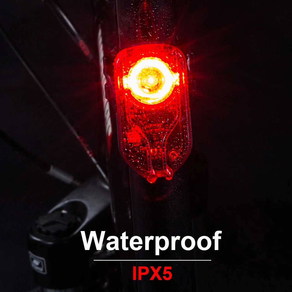 Linkbest-Bike Rear Light, StVZO Approved, Cree LED, Waterproof, IPX5, Cycling Taillights, Running, Safe, Bicycle Lighting Access