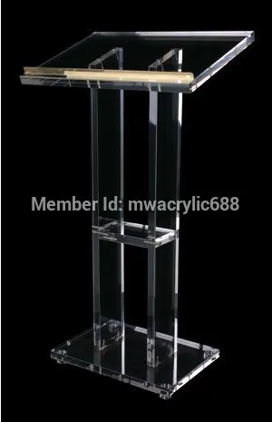 

pulpit furniture Free Shipping Popularity Beautiful Firm Modern Design Cheap Clear Acrylic Lectern acrylic podium plexiglass