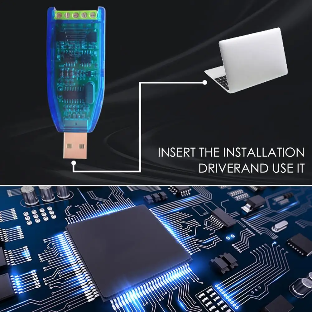 Usb Naar RS485 Communicatie Module Lange Afstand Voor Multi-Systeem Twee-weg Half-Duplex Seriële Lijn Converter drop Shipping