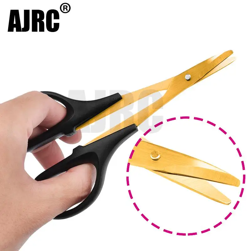 RC Car Shell Scissors Curved Blade Scissors for Model Car Body Cutting Trimming Accessory Tool for RC Model Body