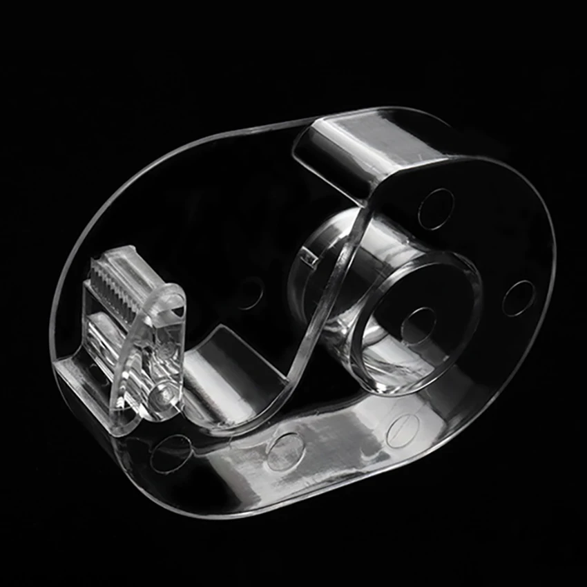 1Pc อะคริลิค Grafting Eyelash เครื่องตัดเทปโปร่งใสขนตาปลอมเทป,Grafting Eyelash Pad กาวเทป Cutter Holder