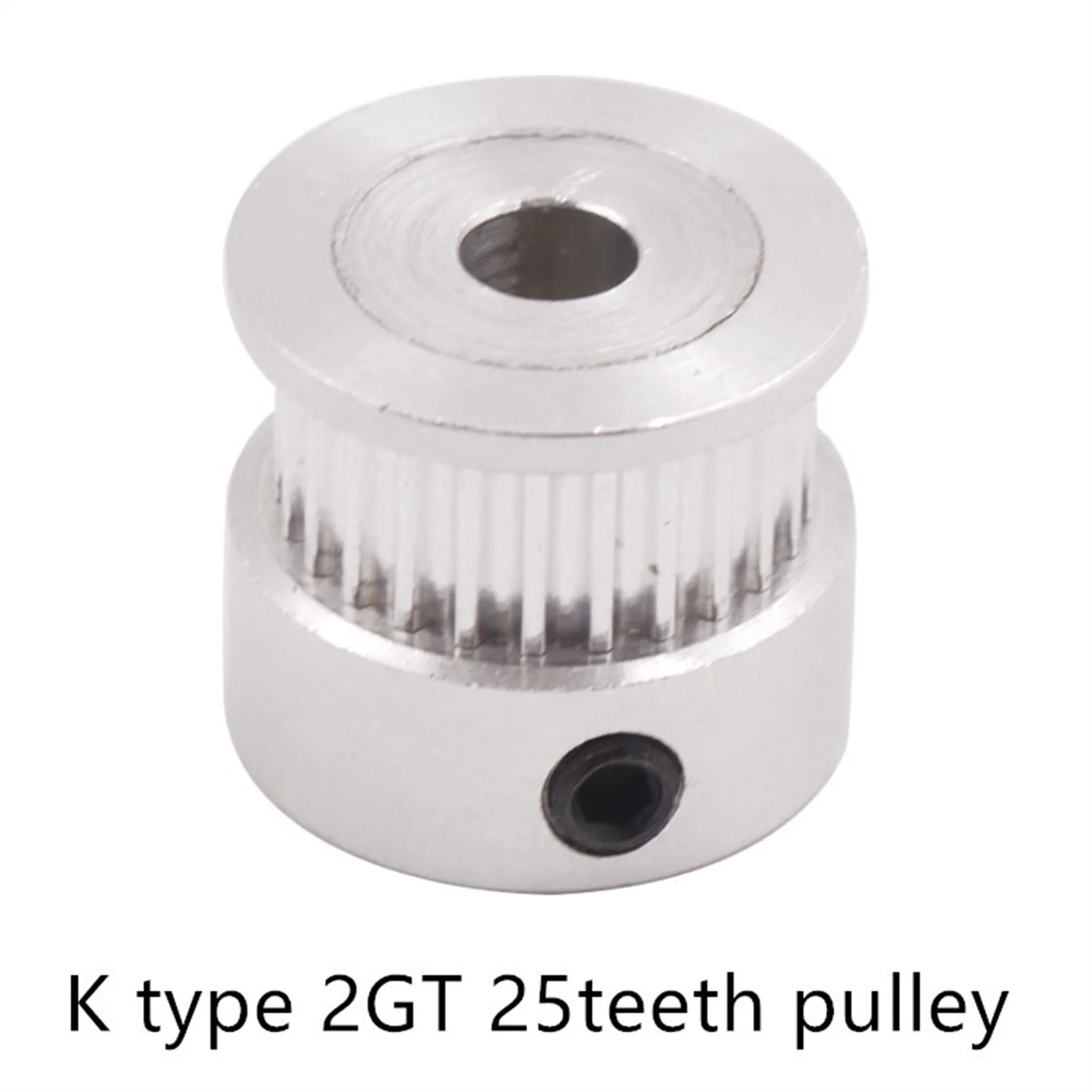 GT2 Timing Pulley 25 Teeth, Bore 4mm 5mm 6mm 6.35mm 8mm, For Width 6mm 2GT Synchronous Belt,  Small Backlash 25Teeth