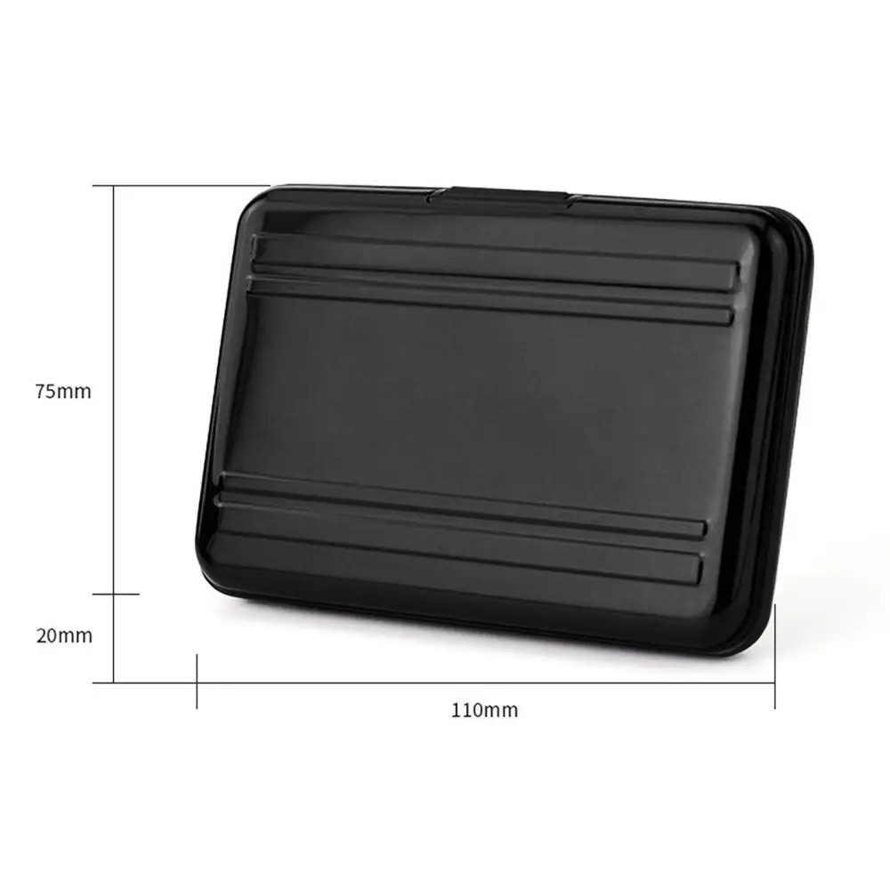 8 Slots Aluminum SD Micro Digital Memory Card Case Holder Organizer Storage Box Media SD SDHC SDXC TF Card Case Storage