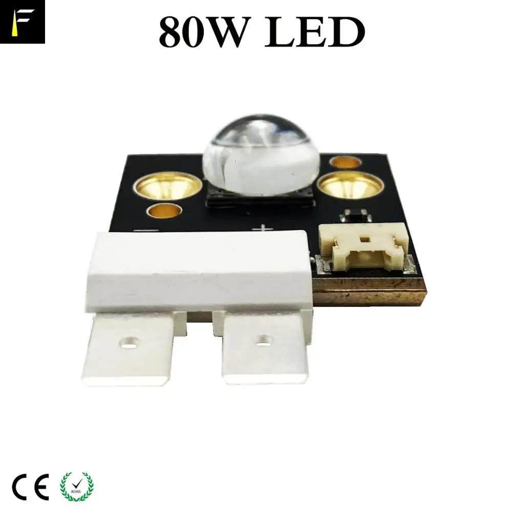 سطوع فائق CST CBT SSD LED 80 وات (4 شرائح كبيرة) مدمجة مصدر إضاءة المنظار الطبي LED