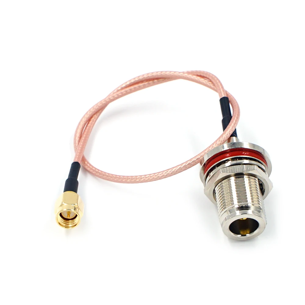 RF Adapter N Female Bulkhead To SMA Male Plug conncetor RG316 Pigtail Cable RF Coaxial Cables Jumper Cable